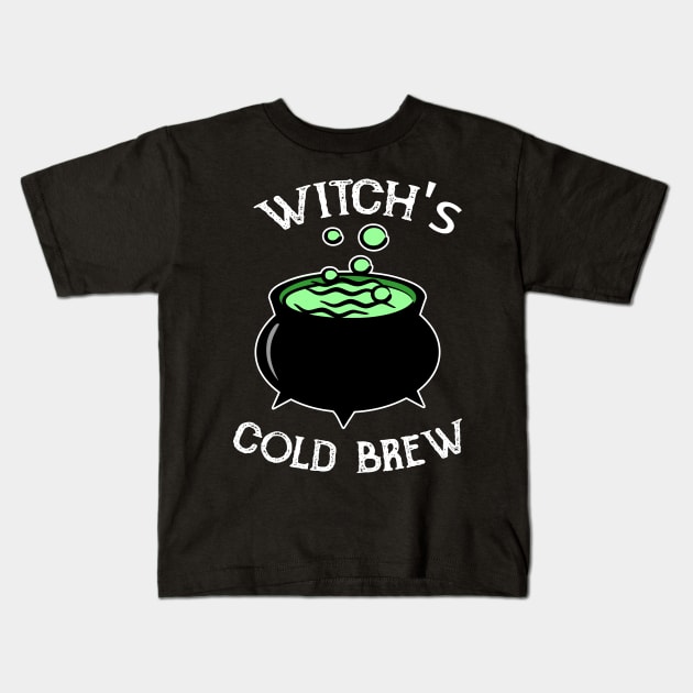 Witch's Cold Brew Kids T-Shirt by Styleuniversal